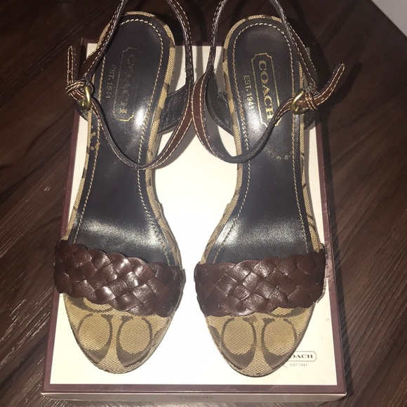 Coach wedges - Picture 4 of 4